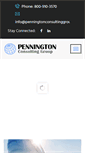 Mobile Screenshot of penningtonconsultinggroup.com